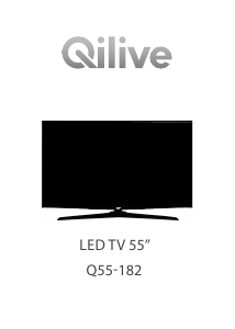 Instrukcja Qilive Q55-182 Telewizor LED