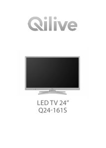 Manual de uso Qilive Q24-161S Televisor de LED