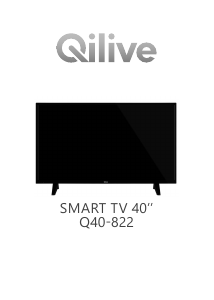 Instrukcja Qilive Q40-822 Telewizor LED