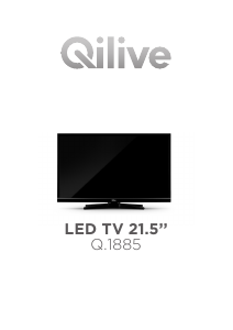 Mode d’emploi Qilive Q.1885 Téléviseur LED