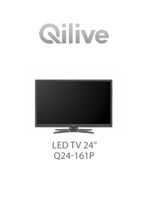 Instrukcja Qilive Q24-161P Telewizor LED