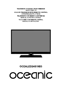 Handleiding Oceanic OCEALED24S19B3 LED televisie