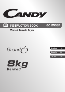 Manual de uso Candy GO DV 58F-OS Secadora