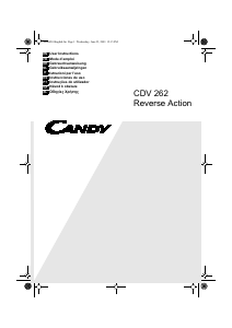Εγχειρίδιο Candy CDV 262 Στεγνωτήριο