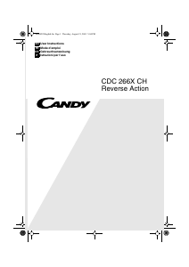 Bedienungsanleitung Candy CDC 266 X Trockner
