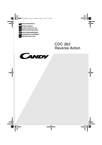 Manuale Candy CDC 263 Asciugatrice