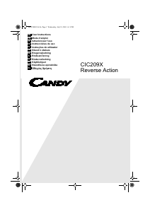 Bedienungsanleitung Candy CIC 209 X Trockner