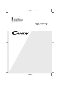 Bedienungsanleitung Candy CDC 268TEX Trockner