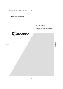 Bruksanvisning Candy CDC 266 Torktumlare