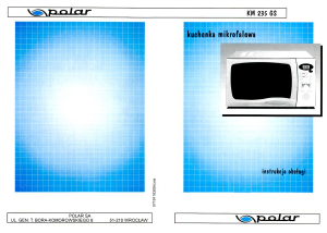 Instrukcja Polar KM 235 GS Kuchenka mikrofalowa