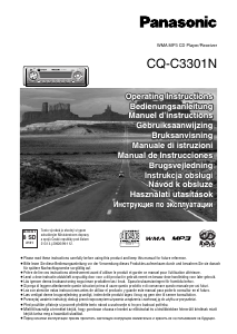 Használati útmutató Panasonic CQ-C3301N Autórádió