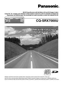 Handleiding Panasonic CQ-SRX7000U Autoradio