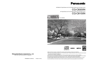 Manual Panasonic CQ-C8100N Car Radio