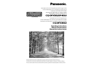 Manual Panasonic CQ-DFX301U Car Radio