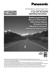 Manual Panasonic CQ-DFX202N Car Radio