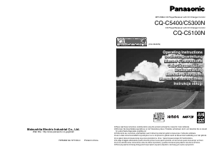 Manual Panasonic CQ-C5300N Car Radio
