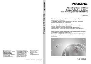 Manual Panasonic CQ-HX2083U Car Radio