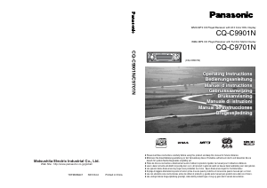 Manual Panasonic CQ-C9701N Car Radio