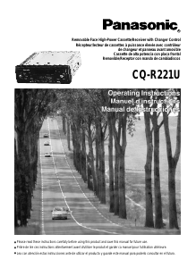 Manual de uso Panasonic CQ-R221U Radio para coche