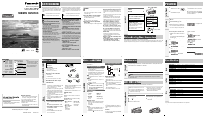 Manual Panasonic CQ-C1312NW Car Radio