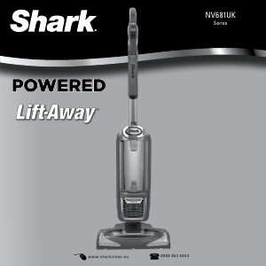 Manual Shark NV681UK Lift-Away Vacuum Cleaner