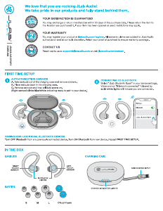 Manual JLab JBuds Air Sport Headphone