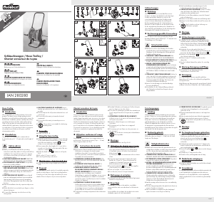 Manual de uso Florabest IAN 280280 Enrollador de manguera