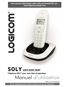 Téléphone Dect Main Libre Avec Répondeur - Soly 155T - Produits Téléphonie  résidentielle - LOGICOM