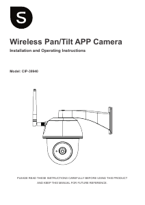 Handleiding Smartwares CIP-39940 IP camera