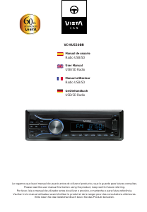 Manual Vieta VC-HU520BR Car Radio