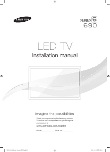 Handleiding Samsung HG55NB690QF LED televisie