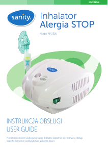 Instrukcja Sanity AP 2316 Alergia Stop Inhalator