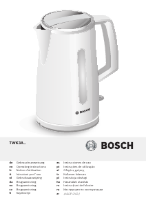 Manuale Bosch TWK3A037GB Bollitore
