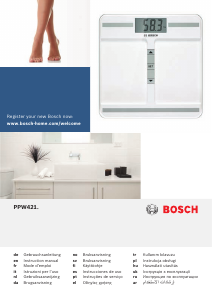 Manual Bosch PPW4212 Scale