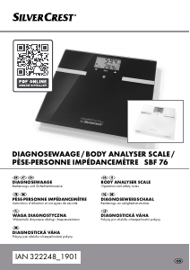 Manual SilverCrest SBF 76 HealthForYou Scale