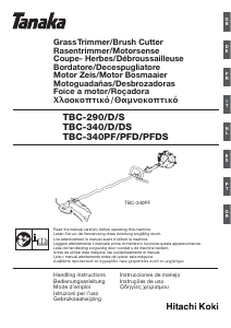 Εγχειρίδιο Tanaka TBC-290 Χλοοκοπτικό