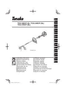 Návod Tanaka TCG 24ECP(S) Strunová kosačka