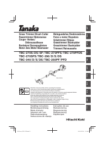 Manual Tanaka TBC-270S Aparador de relva