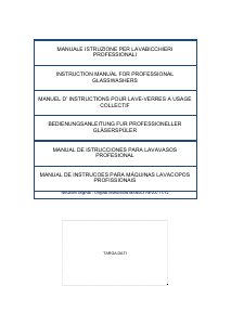 Manuale GGM Gastro GS320M Lavastoviglie