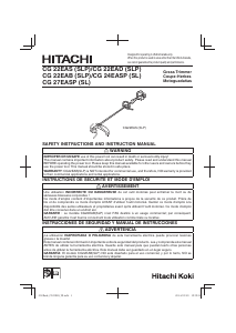 Manual Hitachi CG 22EAS(SLP) Grass Trimmer
