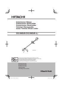 Brugsanvisning Hitachi CG 25EUS Græstrimmer