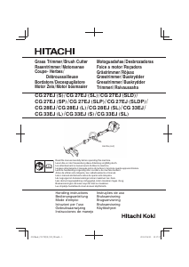 Handleiding Hitachi CG 27EJ Grastrimmer