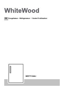 Mode d’emploi WhiteWood WRTT130A+ Réfrigérateur