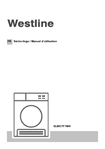 Mode d’emploi Westline SLWC7F1WH Sèche-linge