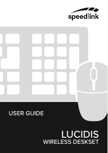 Brugsanvisning Speedlink SL-640300-BK Lucidis Tastatur