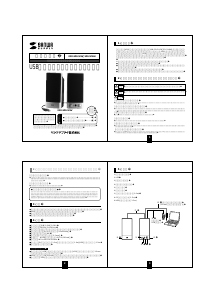 説明書 サンワ MM-SPL2USV スピーカー