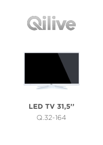 Mode d’emploi Qilive Q.32-164 Téléviseur LED