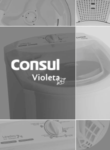 Manual Consul CWN07 Máquina de lavar roupa