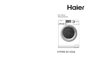 Bedienungsanleitung Haier HW80-B14266 Intelius 150 Waschmaschine