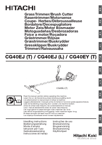 Handleiding Hitachi CG 40EJ Grastrimmer